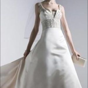 Wedding gown NWT set all you need is the shoes!
